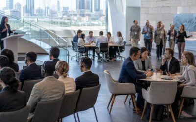 Eventi multilingua più accessibili: cinque applicazioni della traduzione AI dal vivo